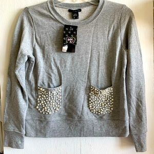 Girls sweatshirt flowers by Zoe new